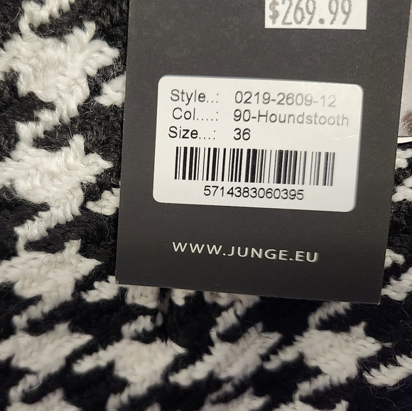 NEW Junge houndstooth coat sz 6 - Picture 5 of 7